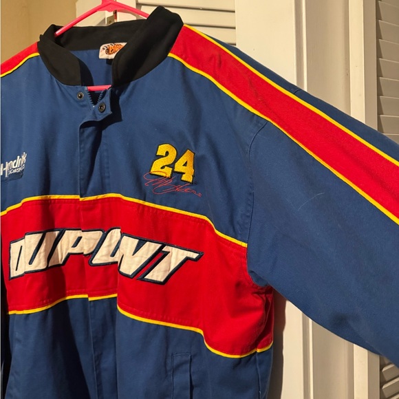 DuPont Blue and Red Racing Jacket - Picture 4 of 6
